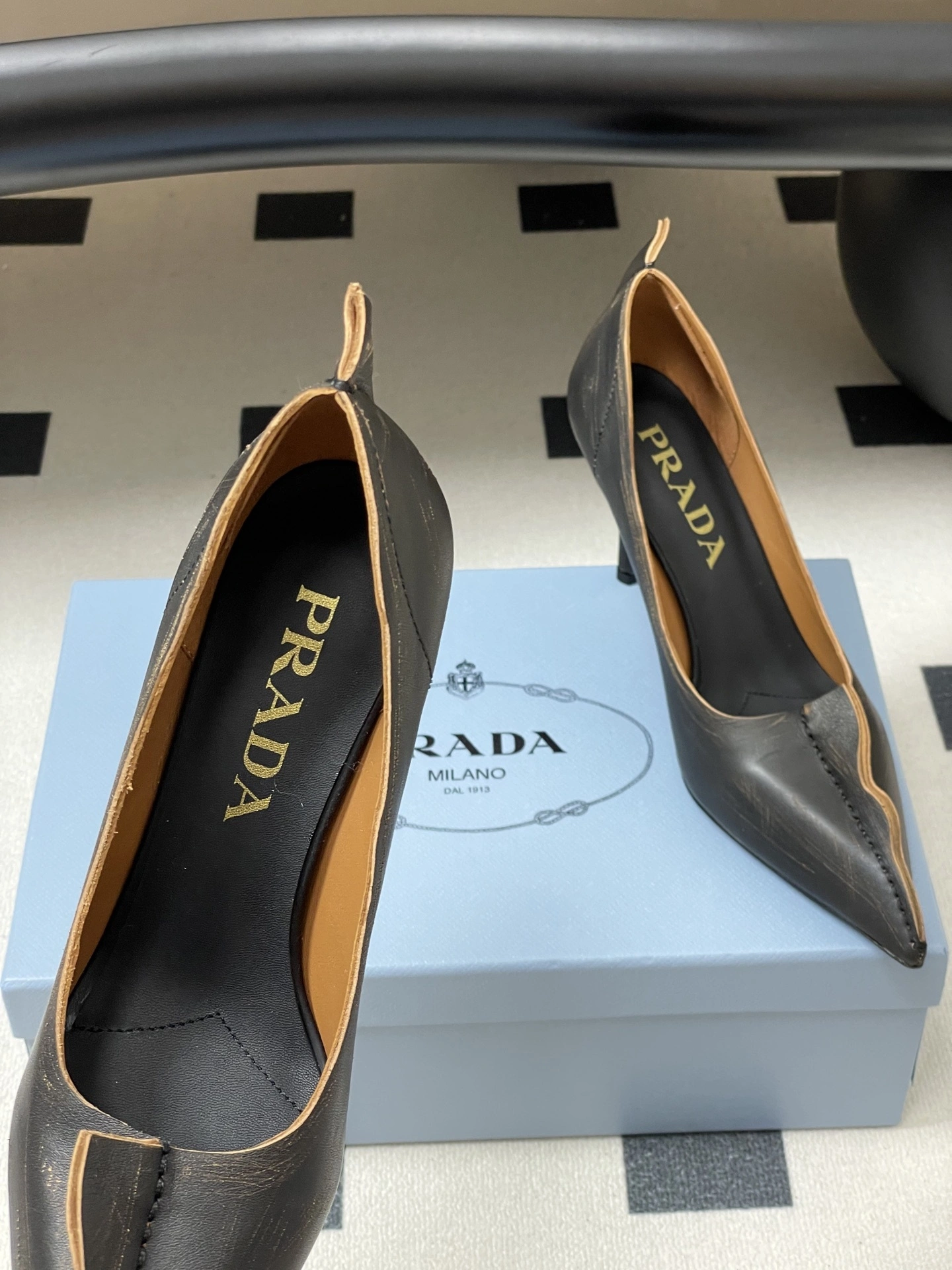 COCO-- Pr141 1I194O_V69_F0Y71_F_A085 Calfskin sheepskin Heel height ：8.5cm item:E-X198J1716
